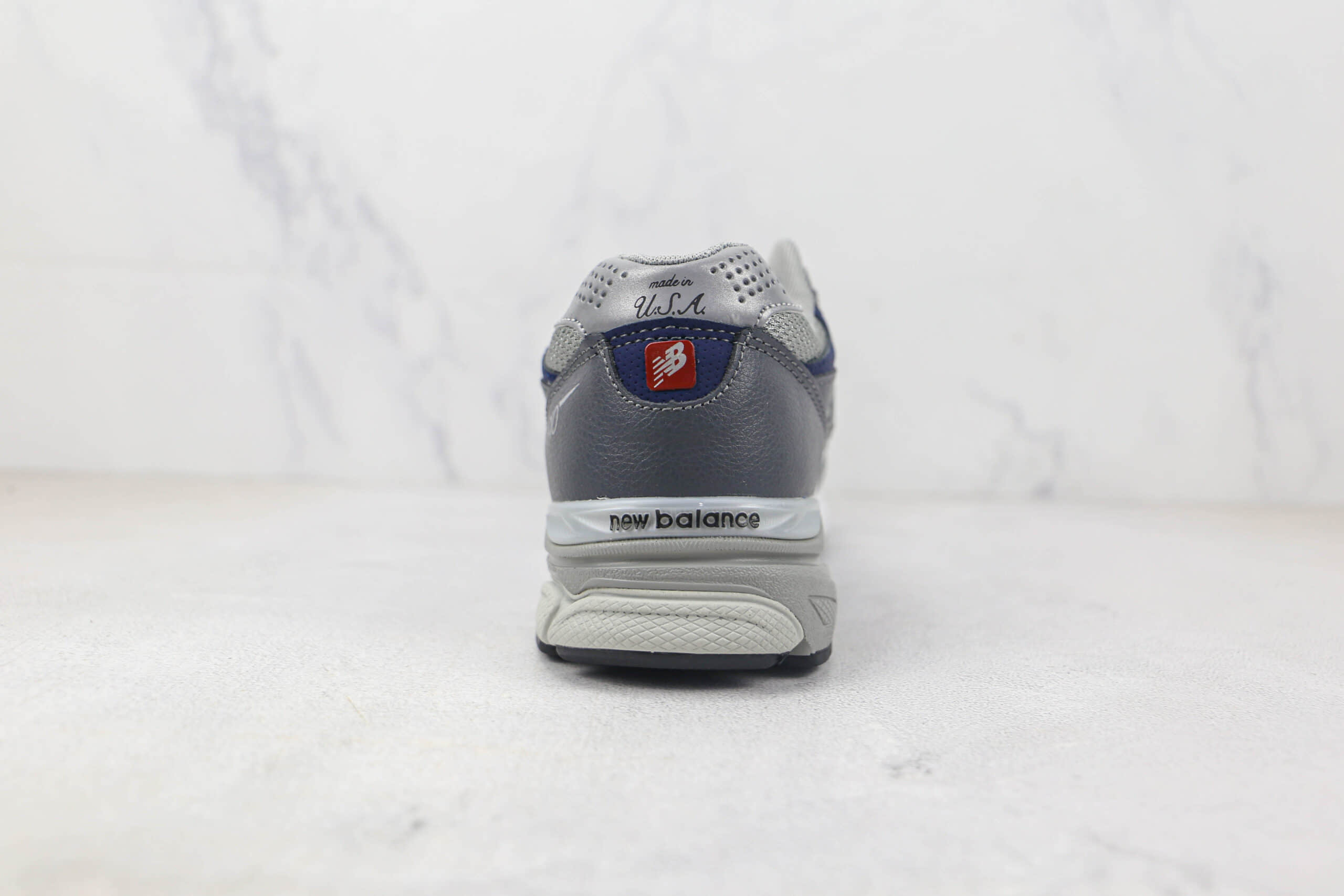 新百伦New Balance 990纯原版本NB990灰色复古慢跑鞋 NB990复古老爹鞋 货号：M990GJ3