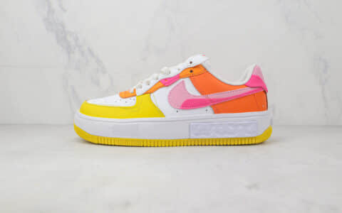 耐克Nike Air Force 1 Low Fontanka莆田纯原复刻版本空军一号马卡龙配色板鞋原楦头纸板打造 货号：DX2675-100