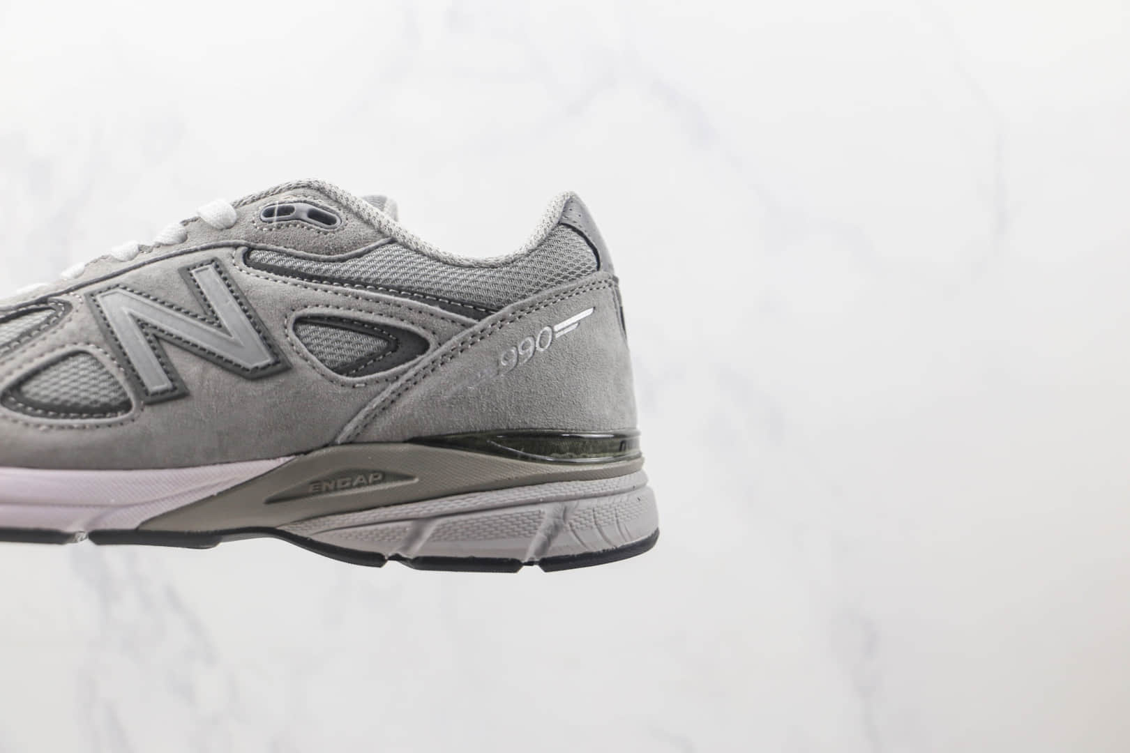 新百伦New Balance 990纯原版本NB990V4灰色复古老爹鞋 新百伦NB990复古慢跑鞋 货号：M990GL4