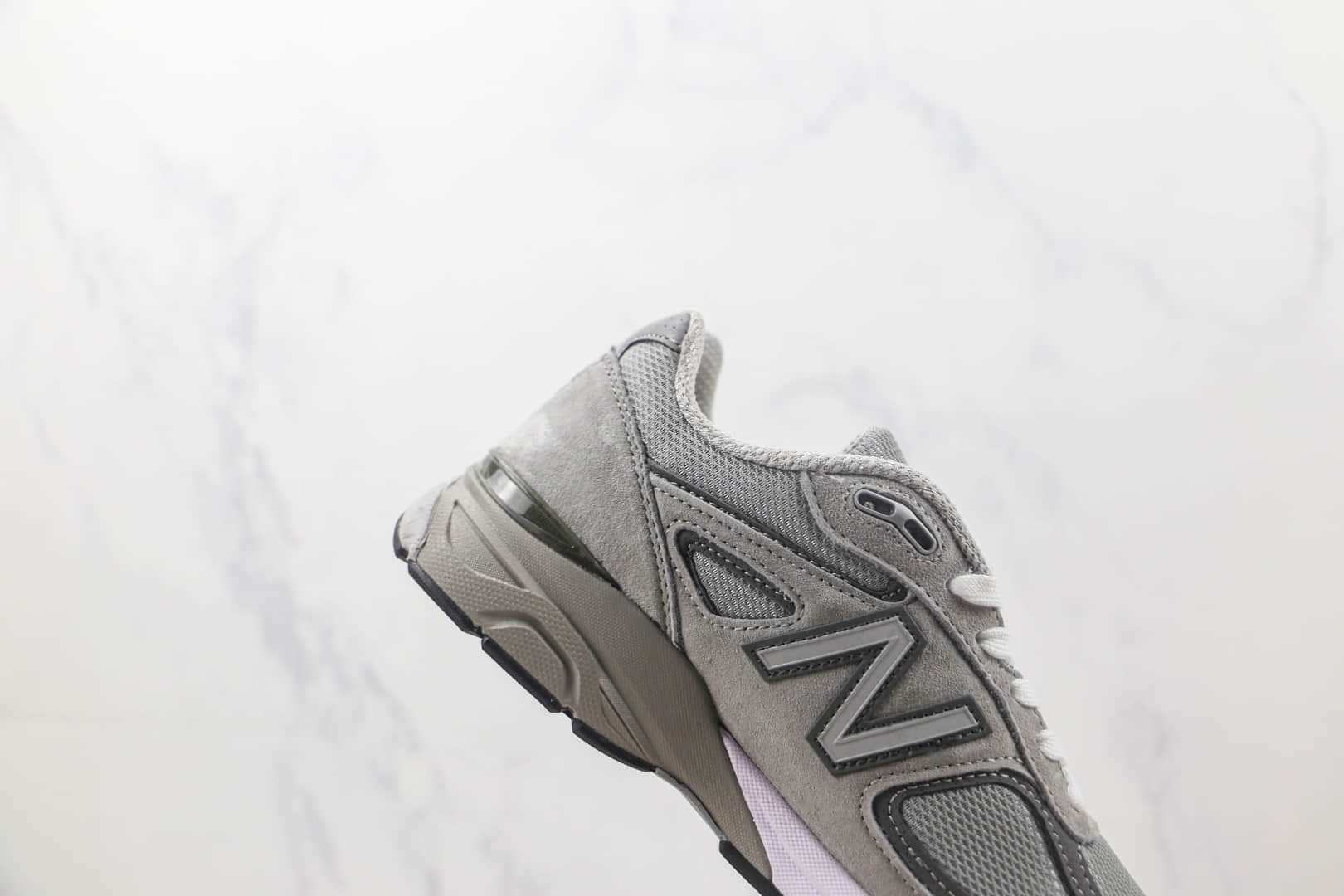 新百伦New Balance 990纯原版本NB990V4灰色复古老爹鞋 新百伦NB990复古慢跑鞋 货号：M990GL4