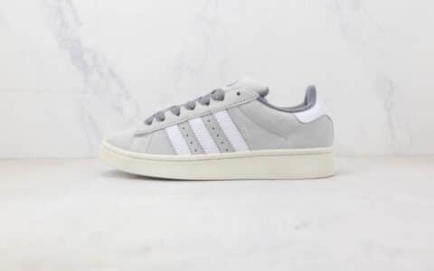 阿迪达斯Adidas originals Campus 00s纯原版本灰色Campus 00s千禧风休闲板鞋 阿迪达斯复古休闲板鞋 货号：GY9472