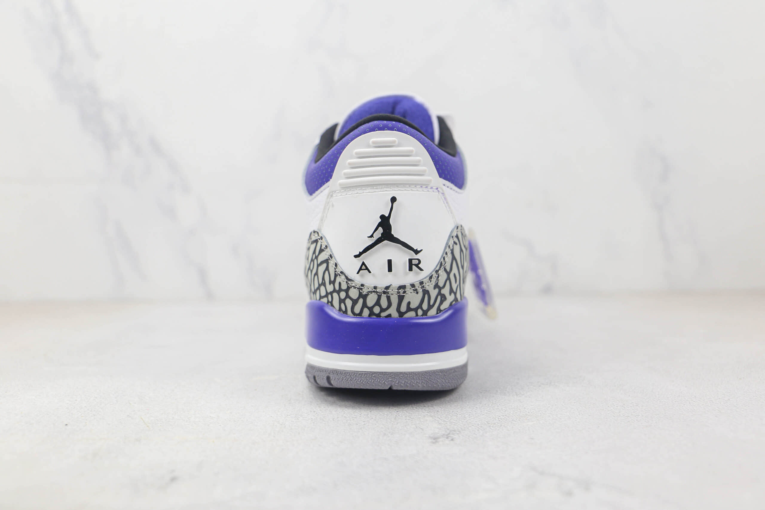 乔丹Air jordan 3 Retro纯原版本白蓝色AJ3篮球鞋 莆田AJ工厂 货号：CT8532-105