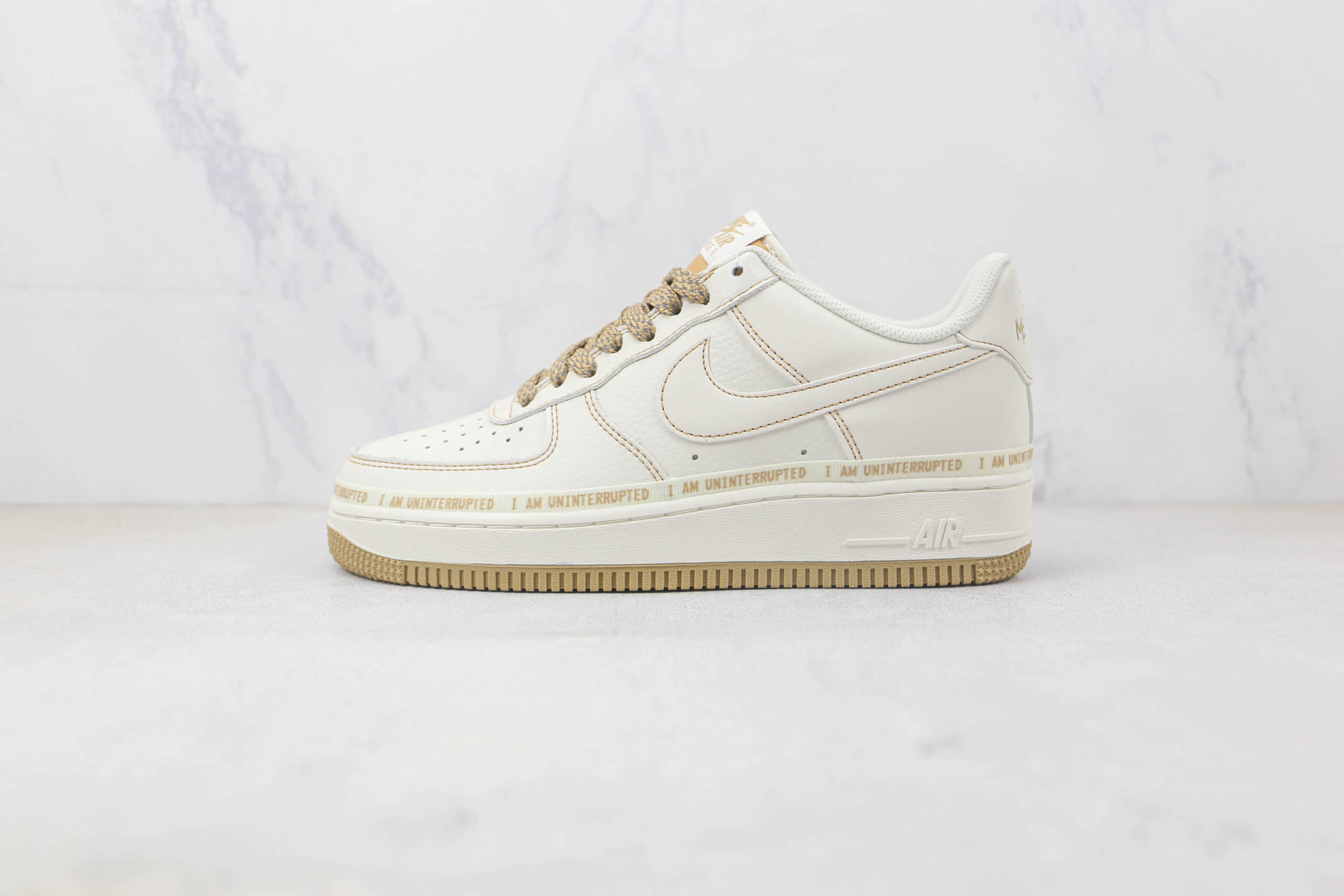 耐克Nike Air Force 1 Low 07纯原版本低帮空军一号米白色板鞋 耐克空军一号马克笔 货号：UN0824-332