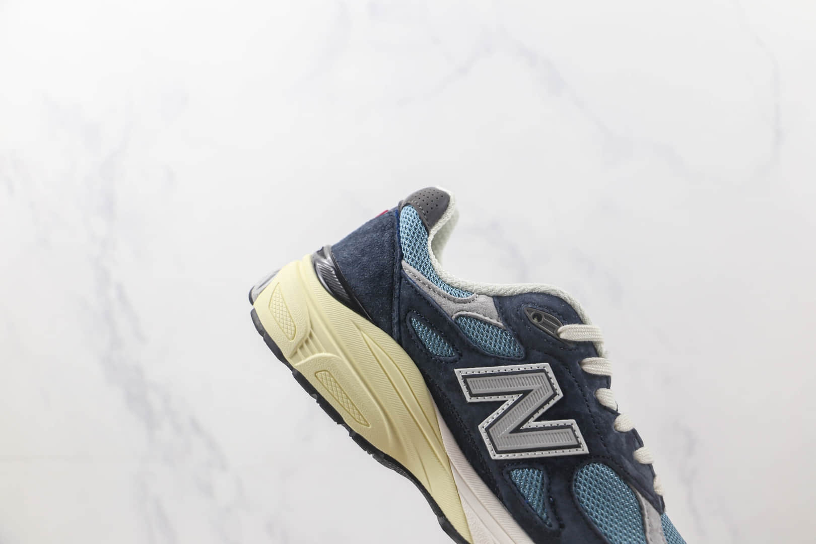 新百伦New Balance 990纯原版本NB990海军蓝复古老爹鞋 新百伦NB990三代复古慢跑鞋 货号：M990TE3