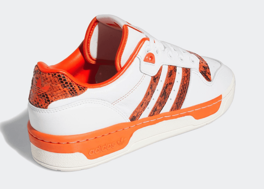 抢眼蛇纹！全新adidas Rivalry Low官图释出！ 货号：HP9048