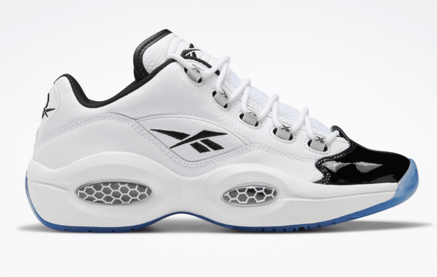 “黑脚趾”装扮！艾弗森Reebok Question Low新配色下月发售！ 货号：GW8863