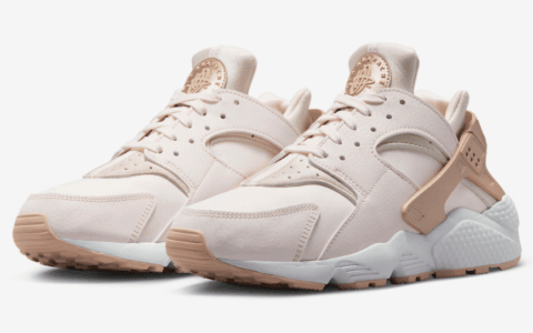 抢眼“玫瑰金”！Nike Air Huarache新配色曝光！ 货号：DV6017-600