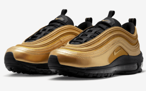 “金子弹”平替！全新 Air Max 97即将发售！ 货号：DX0137-700