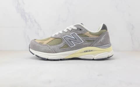 新百伦New Balance 990纯原版本NB990v3复古老爹鞋 新百伦NB990慢跑鞋 货号：M990TG3