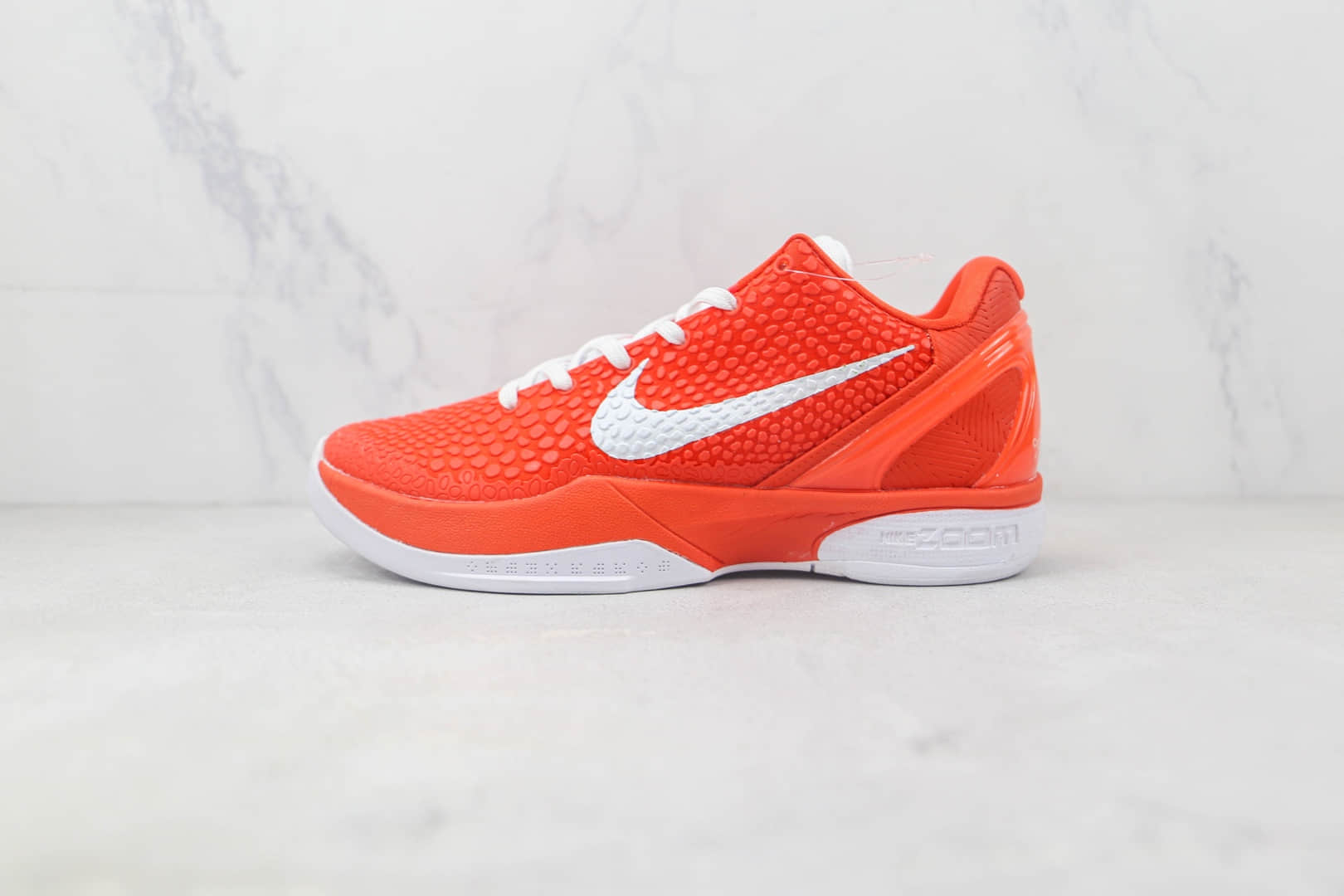 耐克Nike Zoom Kobe VI Protro Mambacita纯原版本科比6代白红色实战篮球鞋 耐克科比实战篮球鞋 货号：CW2190-801