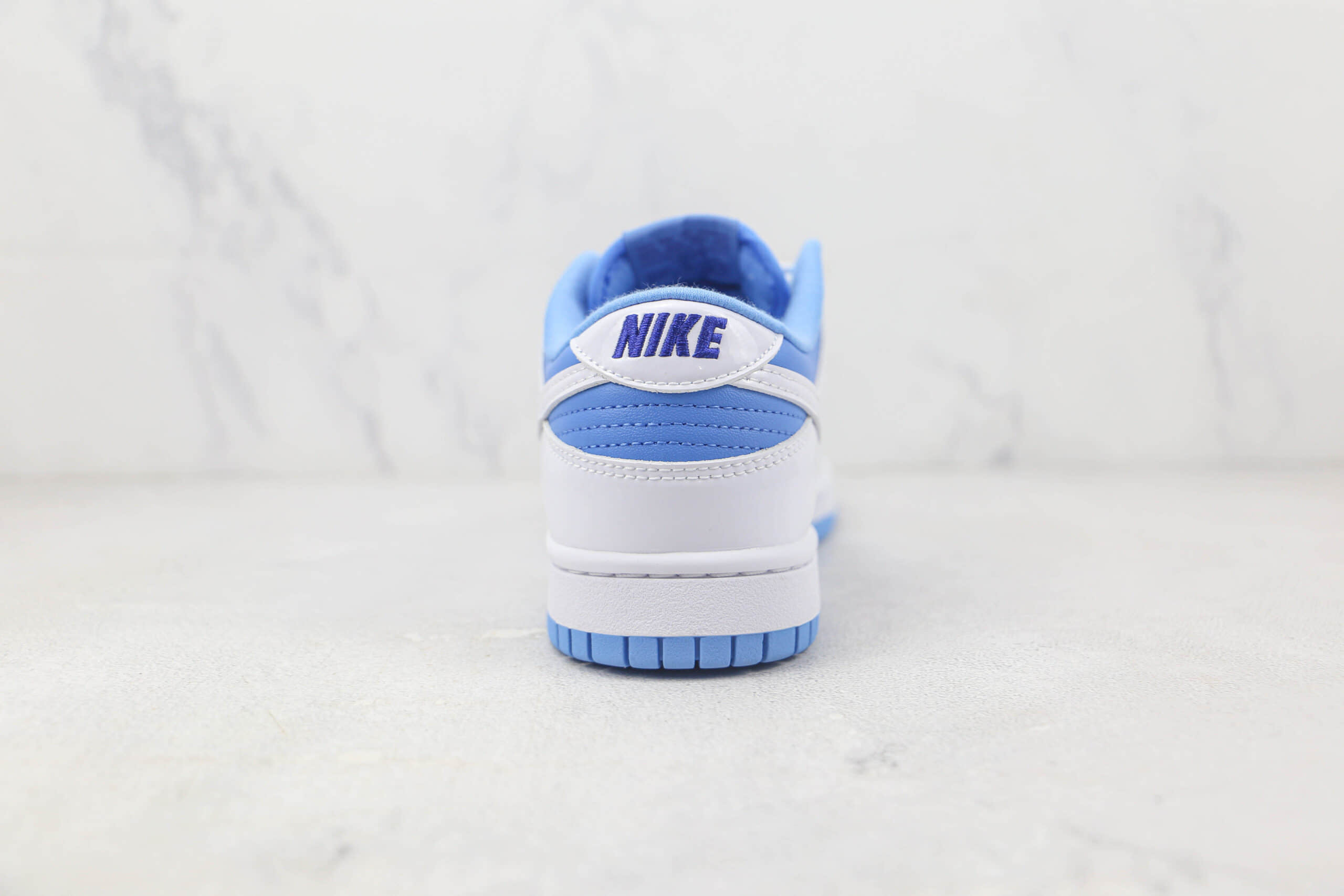 耐克Nike Dunk SB Low纯原版本低帮DUNK北卡白蓝色板鞋 莆田耐克DUNK批发 货号：DJ9955-101
