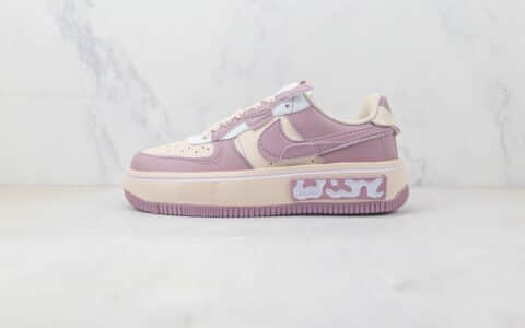 耐克Nike Air Force 1 ’07 Low纯原版本低帮空军一号糖果屋拼接马卡龙板鞋 耐克空军一号系列板鞋 货号：CW6688-609