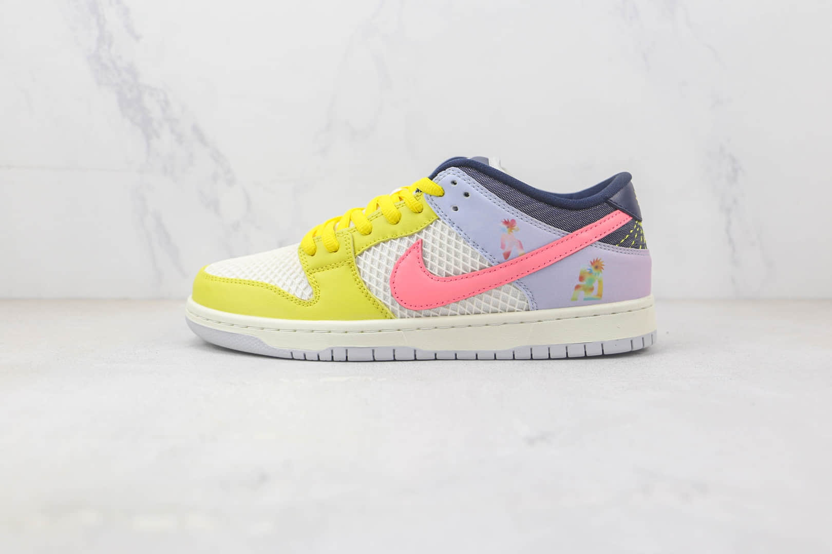 耐克Nike SB Dunk Low Be True纯原版本低帮DUNK黄白色板鞋 耐克DUNK校园板鞋 货号：DX5933-900