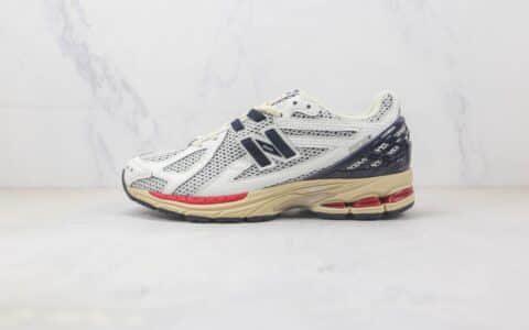 新百伦New Balance 1906纯原版本网布米白灰复古老爹鞋 新百伦NB1906复古慢跑鞋 货号：M1906RR