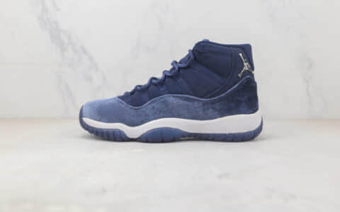 乔丹Air Jordan 11 Retro Cherry纯原版本高帮AJ11午夜蓝配色篮球鞋 莆田天花板AJ篮球鞋 货号：AR0715-441