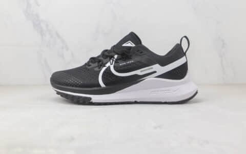 耐克Nike Pegasus Trail 4纯原版本黑白色越野耐磨户外慢跑鞋 耐克越野系列跑鞋 货号：DJ6158-201