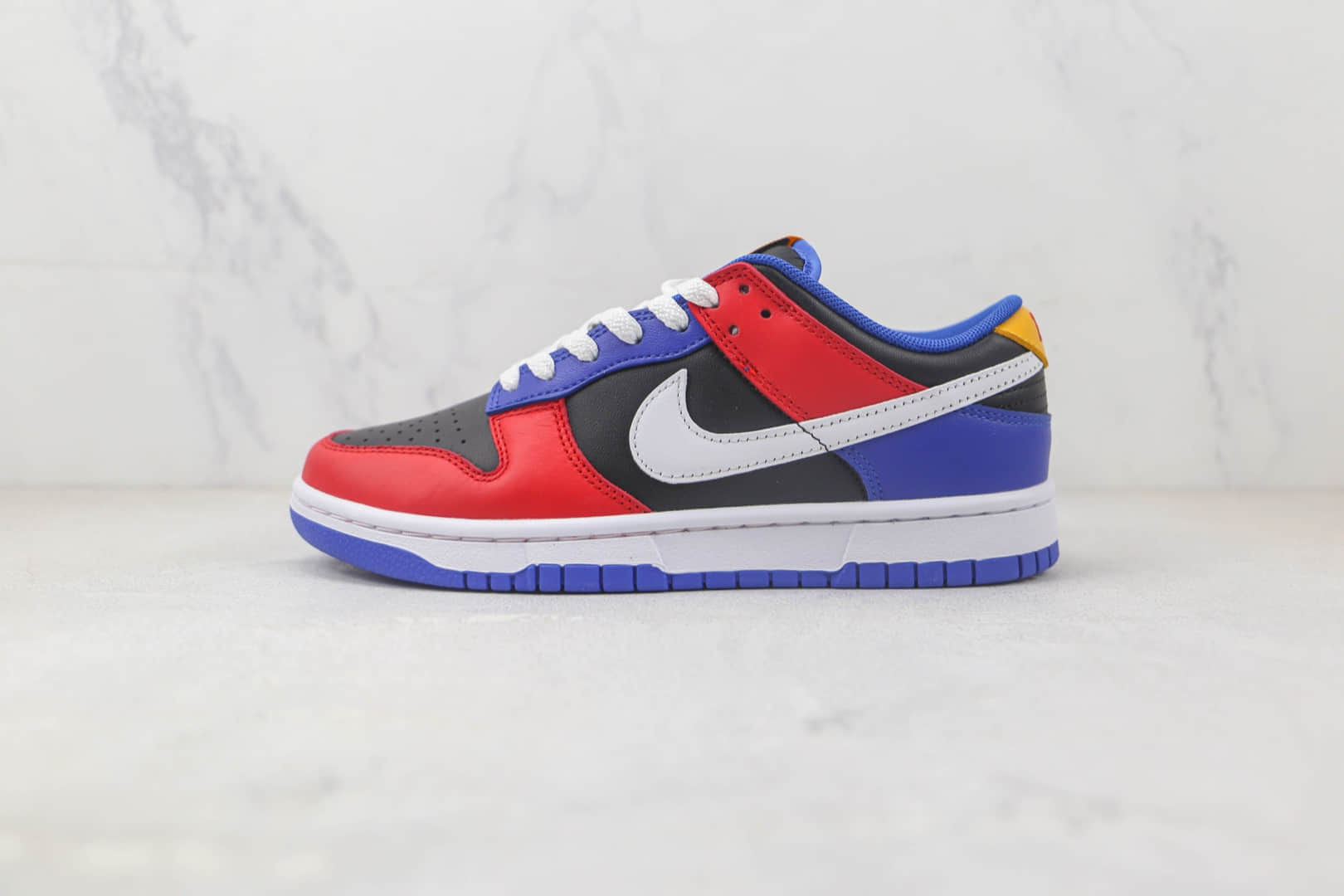 耐克Nike SB Dunk Low TSU纯原版本低帮SB DUNK大学吉祥物黑蓝虎配色板鞋 莆田天花板DUNK板鞋 货号：DR6190-100