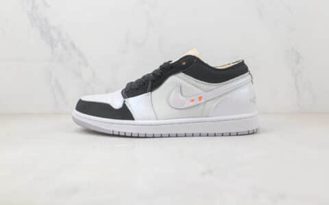 乔丹Air Jordan 1 Low SE Craft White and Phantom纯原版本低帮AJ1白黑粉色板鞋 莆田天花板AJ1系列 货号：DN1635-103