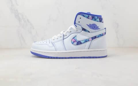 乔丹Air Jordan 1 Zoom CMFT 25 Years In China纯原版本中帮AJ1英雄联盟主题配色板鞋 莆田天花板AJ1篮球鞋 货号：DV5575-140