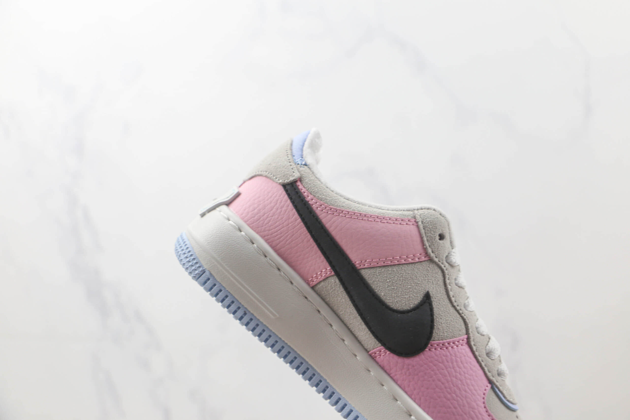 耐克Nike WMNS Air Force 1 Shadow纯原版本空军一号马卡龙配色板鞋 耐克空军一号校园板鞋 货号：DX3358-100