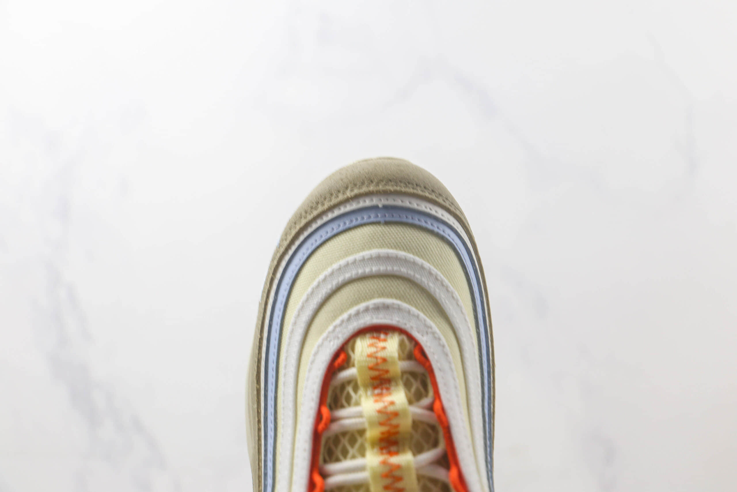 耐克Nike Air Max 97纯原版本Max系列子弹头黄棕色气垫鞋 莆田耐克Max系列 货号：DX6037-782