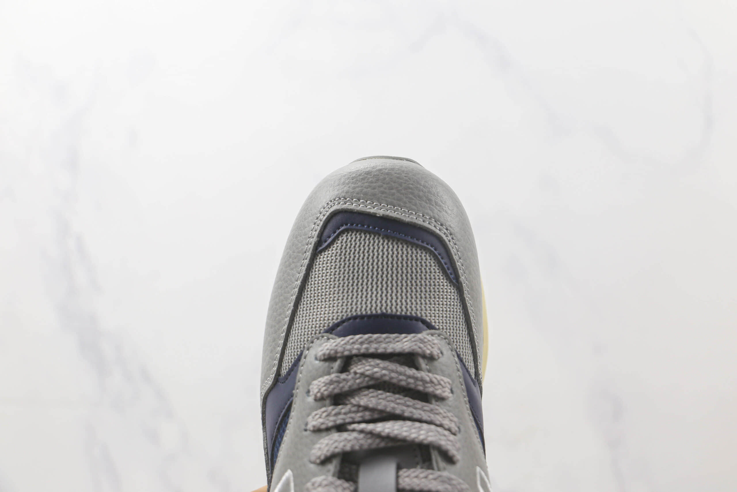 新百伦New Balance Made in UK M1500 x Beams x PaperBoy三方联名款纯原版本NB1500麂皮灰蓝鸳鸯老爹鞋 新百伦三方联名款NB1500老爹鞋 货号：M1500UKF