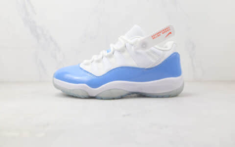 乔丹Air Jordan 11 Low Columbia纯原版本低帮AJ11北卡蓝配色球鞋 莆田天花板AJ系列 货号：528895-108