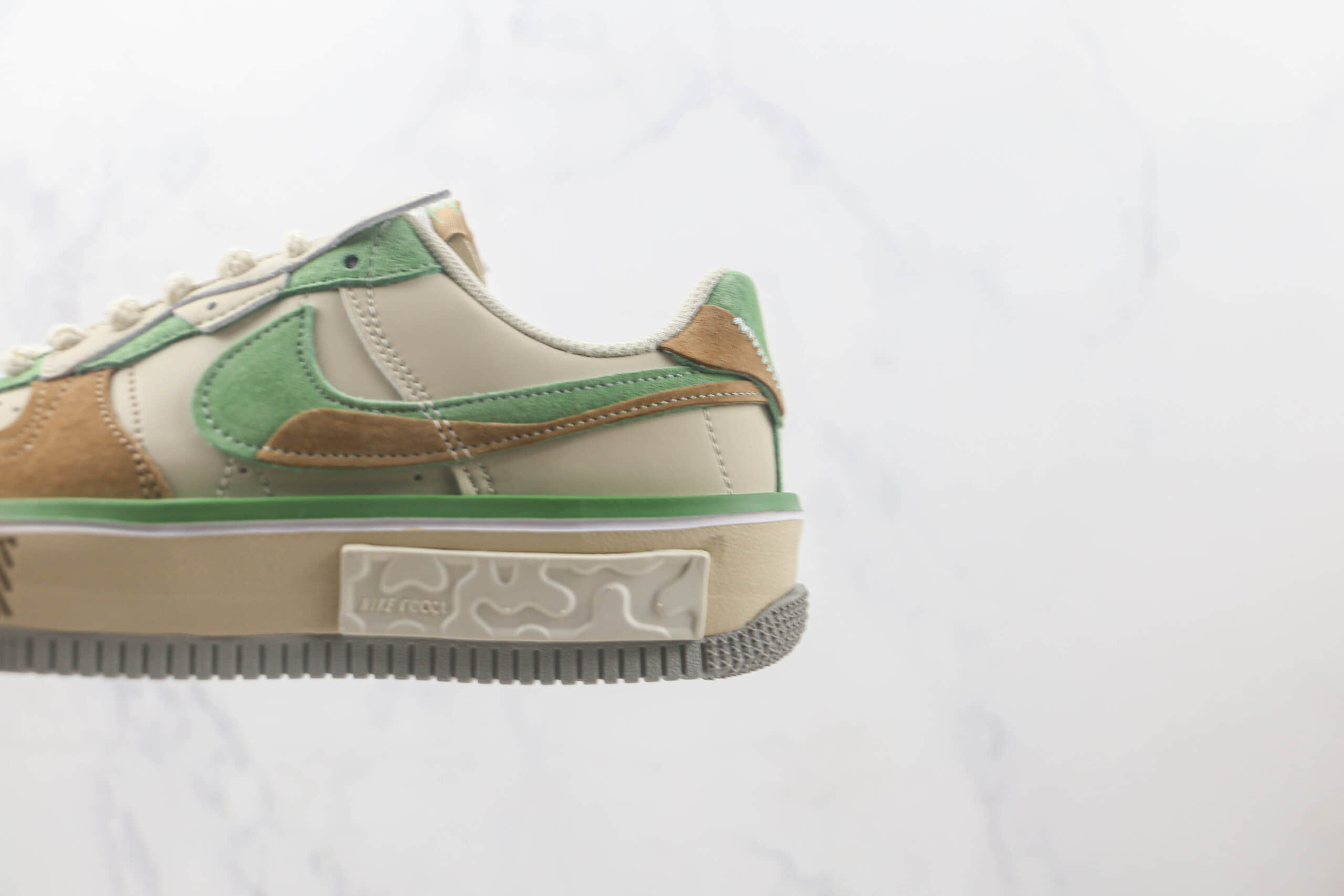 耐克Nike Air Force 1 Fontanka Cactus纯原版本低帮空军一号丰塔卡系列仙人掌配色板鞋 耐克空军一号校园系列板鞋 货号：CW6688-801