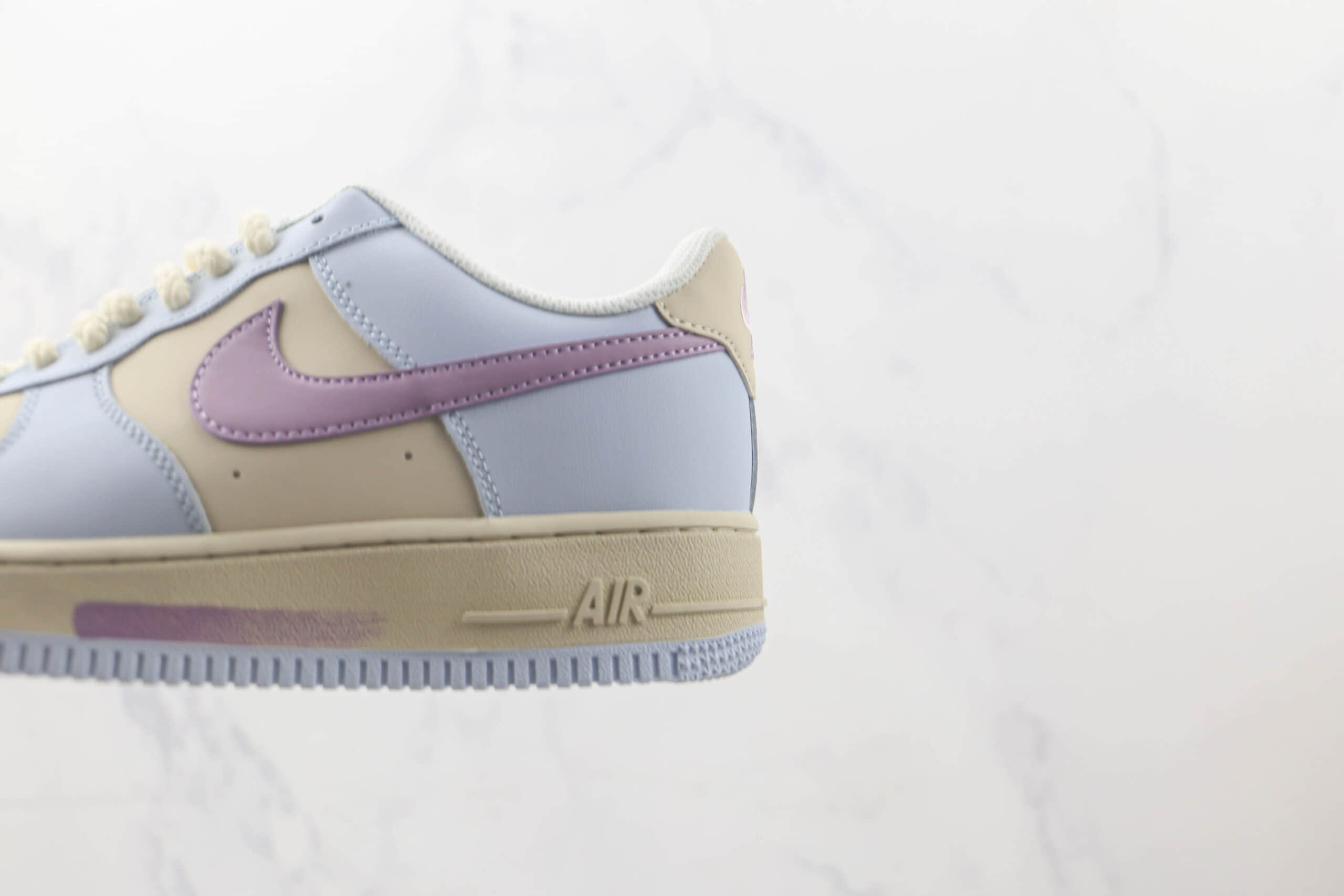 耐克Nike Air Force 1 Low 07 Jade Hare纯原版本低帮空军一号玉兔蓝紫黄配色板鞋 耐克空军一号定制款 货号：CW0088-111