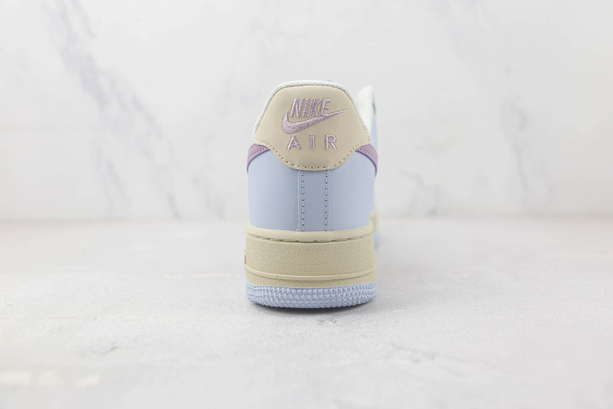 耐克Nike Air Force 1 Low 07 Jade Hare纯原版本低帮空军一号玉兔蓝紫黄配色板鞋 耐克空军一号定制款 货号：CW0088-111