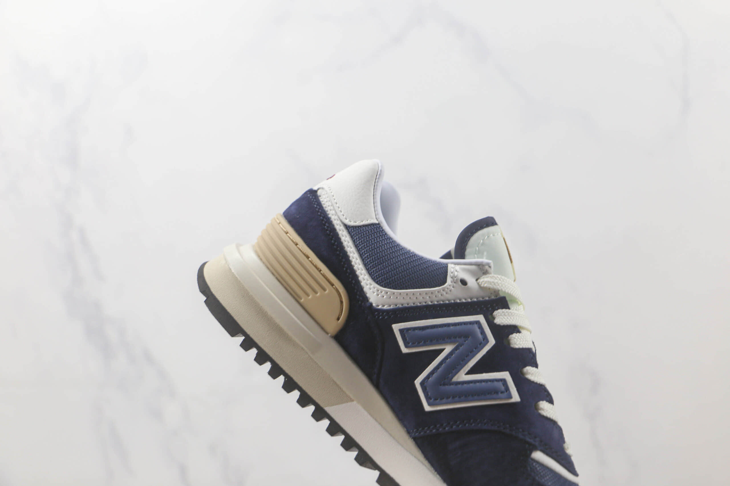 新百伦New Balance U574纯原版本NB574海军蓝配色慢跑鞋 新百伦NB老爹鞋系列 货号：U584LGBB