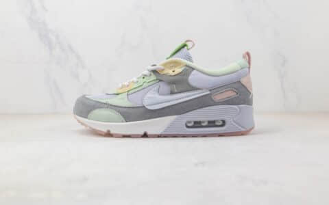 耐克Nike Air Max90 Futura纯原版本马卡龙配色Max90气垫鞋 耐克Max90系列气垫鞋 货号：DM9922-001