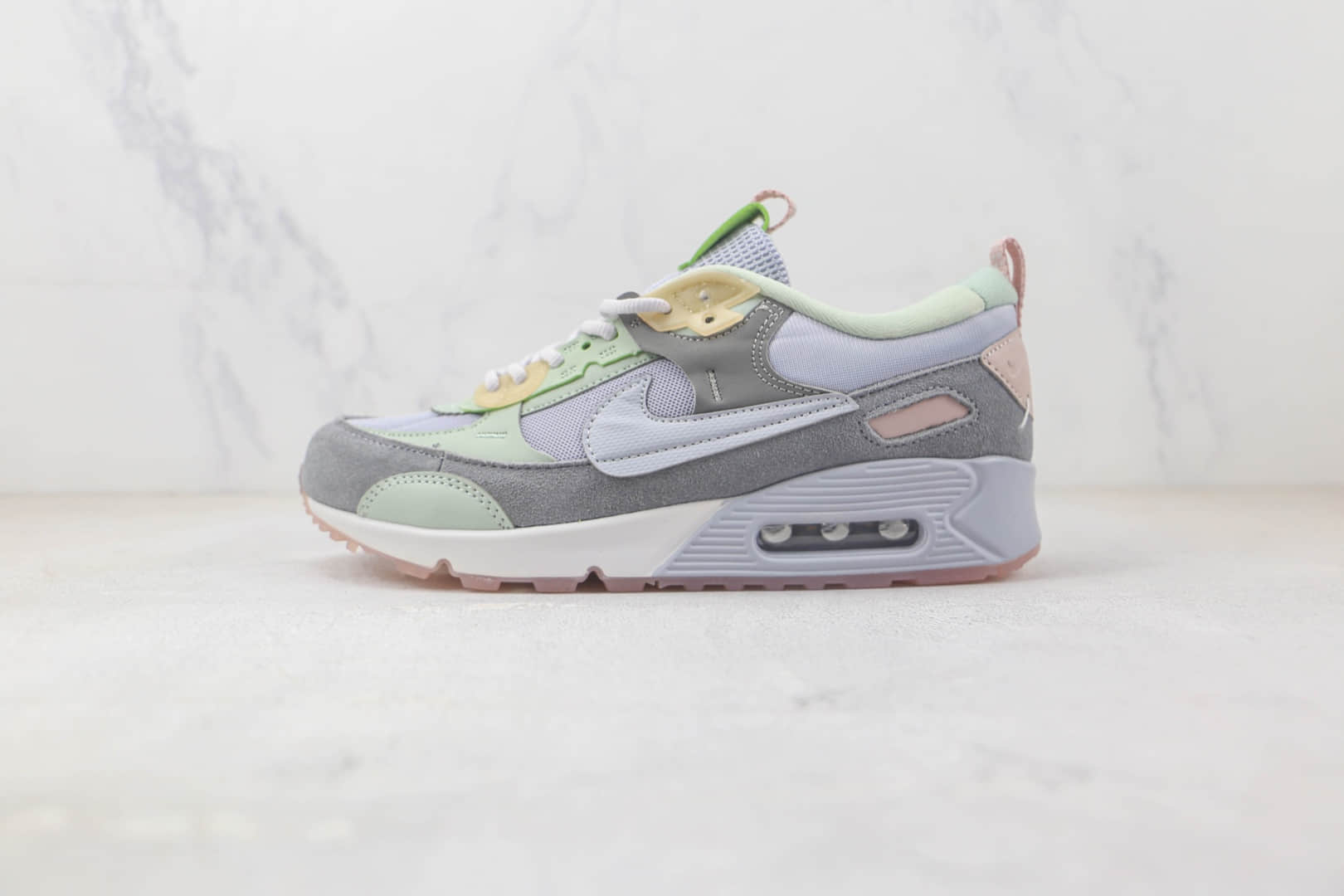 耐克Nike Air Max90 Futura纯原版本马卡龙配色Max90气垫鞋 耐克Max90系列气垫鞋 货号：DM9922-001