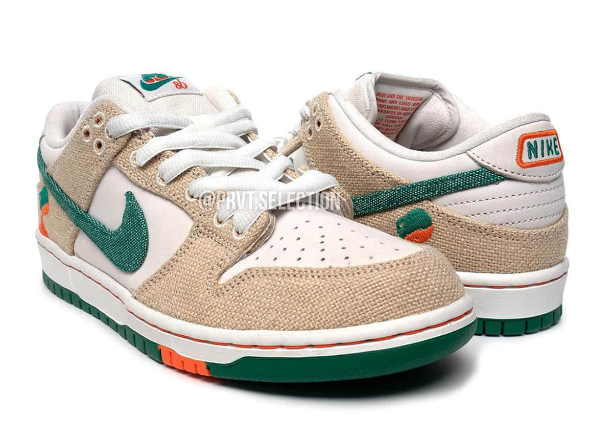 麻布Dunk？全新Jarritos x Nike SB Dunk实物曝光！ 货号：FD0860-001