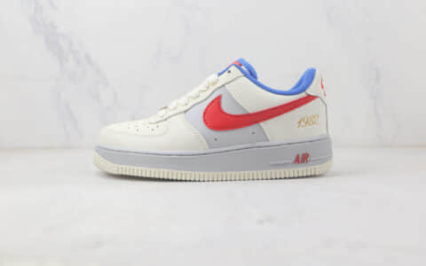 耐克Nike Air Force 1 Low 07 Toffee纯原版本空军一号兔年限定配色板鞋 耐克空军一号系列校园板鞋 货号：CW0088-918