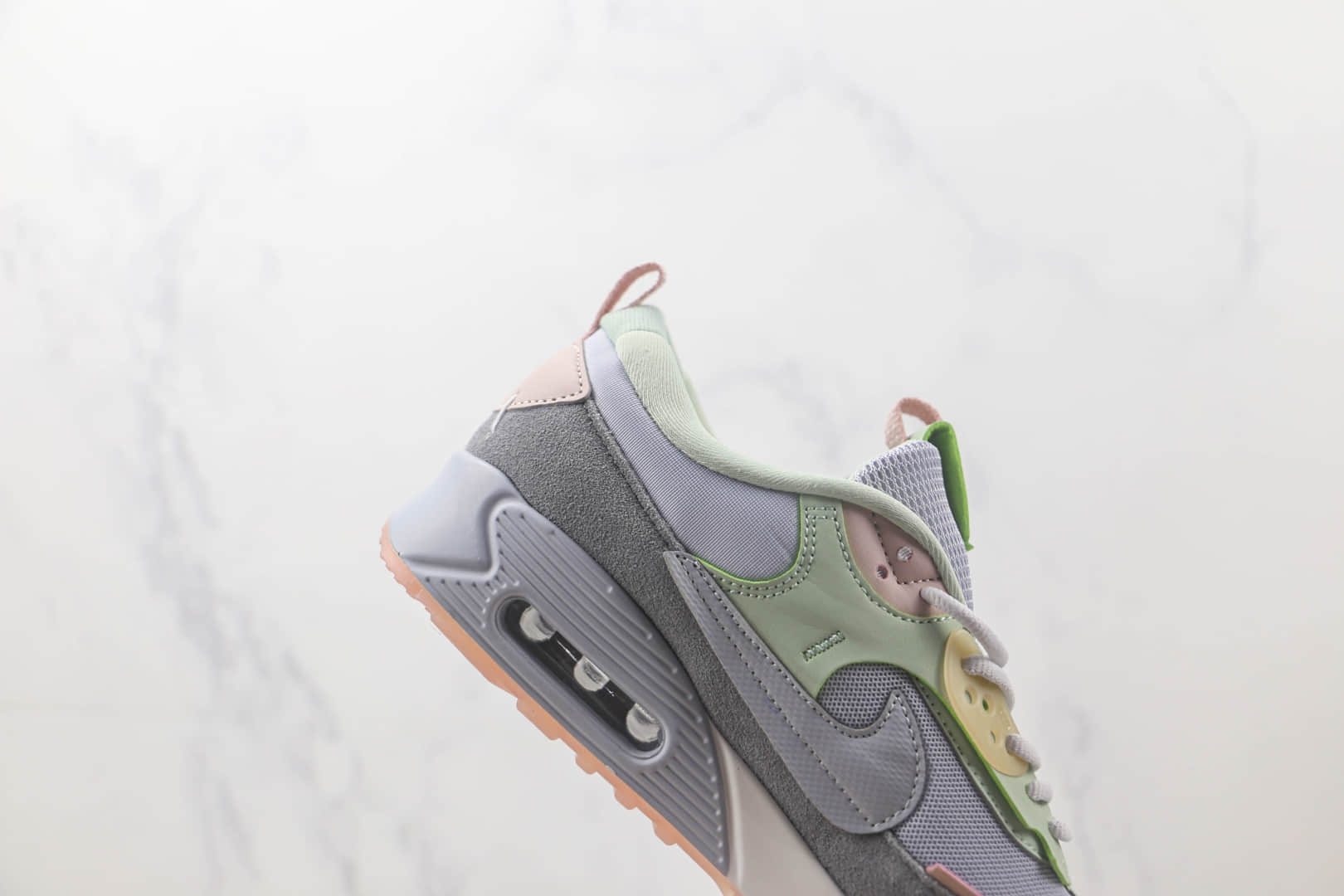 耐克Nike Air Max90 Futura纯原版本马卡龙配色Max90气垫鞋 耐克Max90系列气垫鞋 货号：DM9922-001