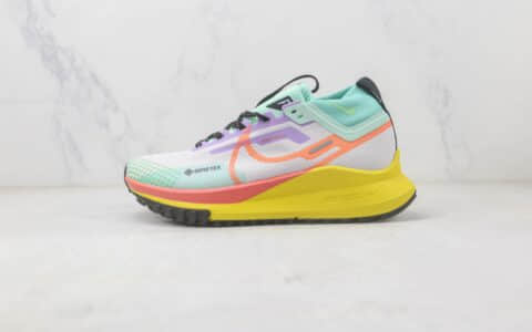 耐克Nike Pegasus Trail 4纯原版本白灰绿色户外越野跑步鞋 耐克户外运动鞋系列 货号：DJ7926-500