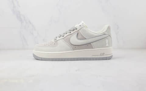 耐克Nike Air Force 1 Low 07纯原版本低帮空军一号灰麂皮板鞋 耐克空军一号校园板鞋 货号：DZ3696-005