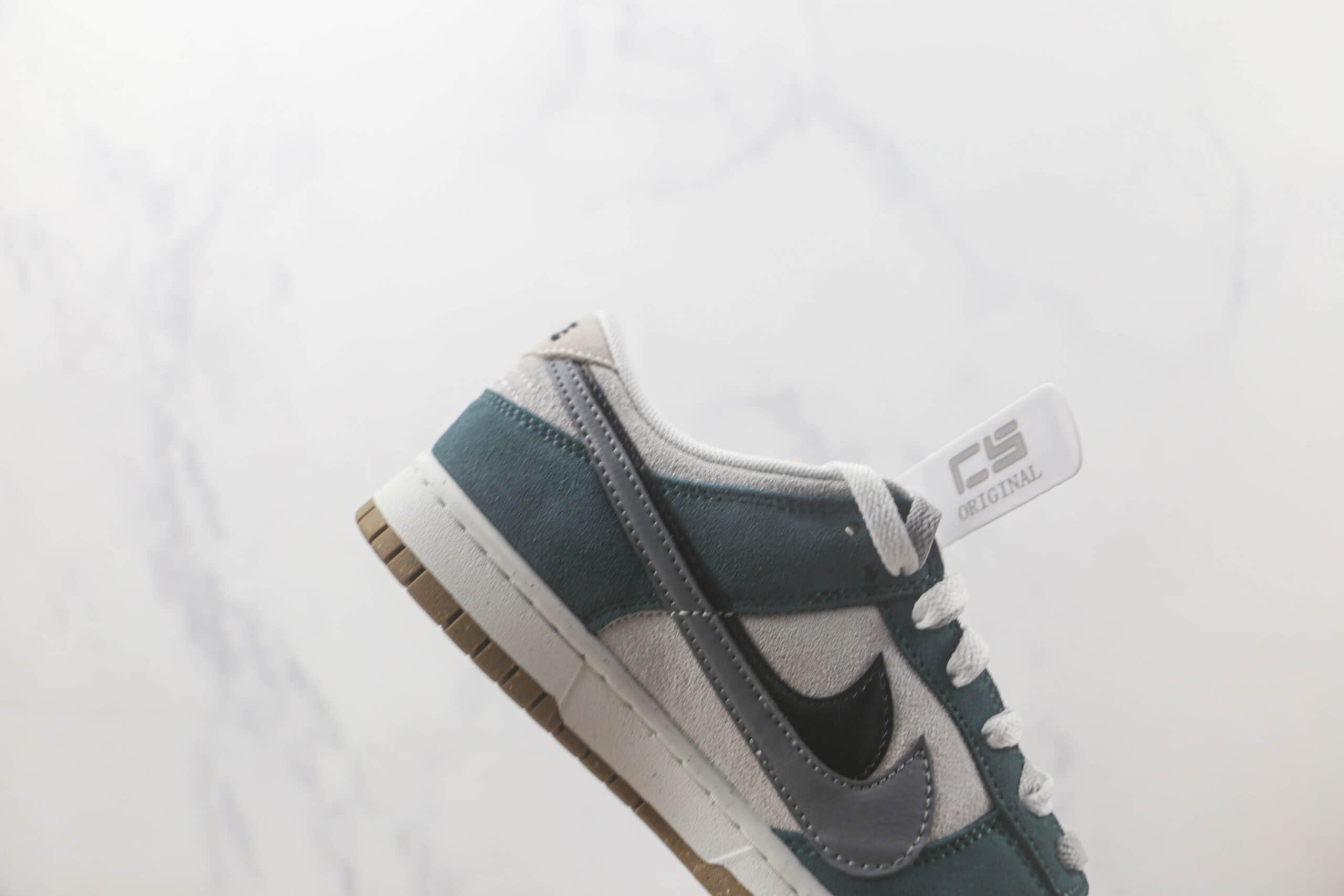 耐克Nike Dunk Low SE 85纯原版本低帮DUNK黑灰双钩板鞋 莆田天花板DUNK系列 货号：DO9457-110