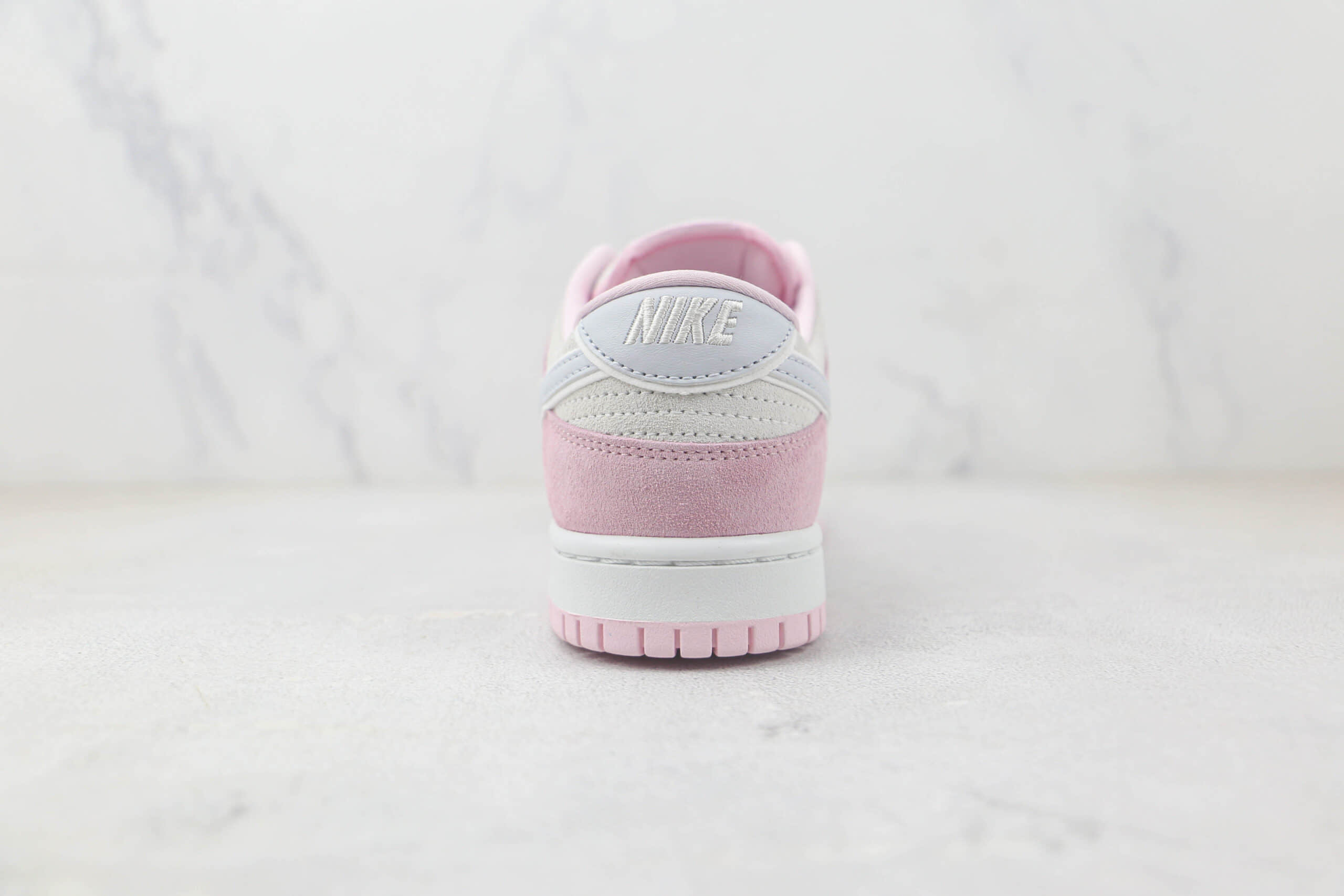 耐克Nike SB Dunk Low SE Pink Grey Light Blue纯原版本低帮SB DUNK翻毛浅粉灰淡蓝色板鞋 莆田天花板DUNK系列板鞋 货号：DV3054-600