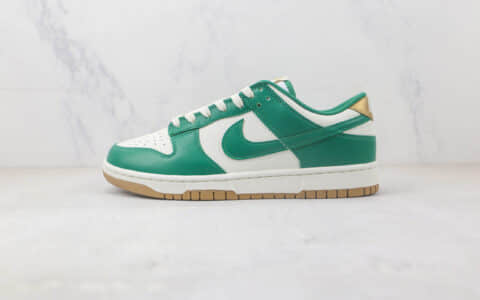 耐克Nike SB Dunk Low Dunk纯原版本低帮SB DUNK白绿生胶底板鞋 耐克DUNK系列校园板鞋 货号：FB7173-131