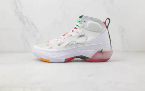 乔丹Air Jordan XXXVII Zion PF纯原版本AJ37代白粉色篮球鞋 莆田天花板AJ37篮球鞋 货号：DD6959-160