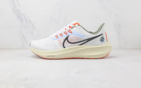 耐克Nike Zoom Pegasus 39纯原版本登月39代白色慢跑鞋 耐克登月全系列慢跑鞋 货号：DX6050-101