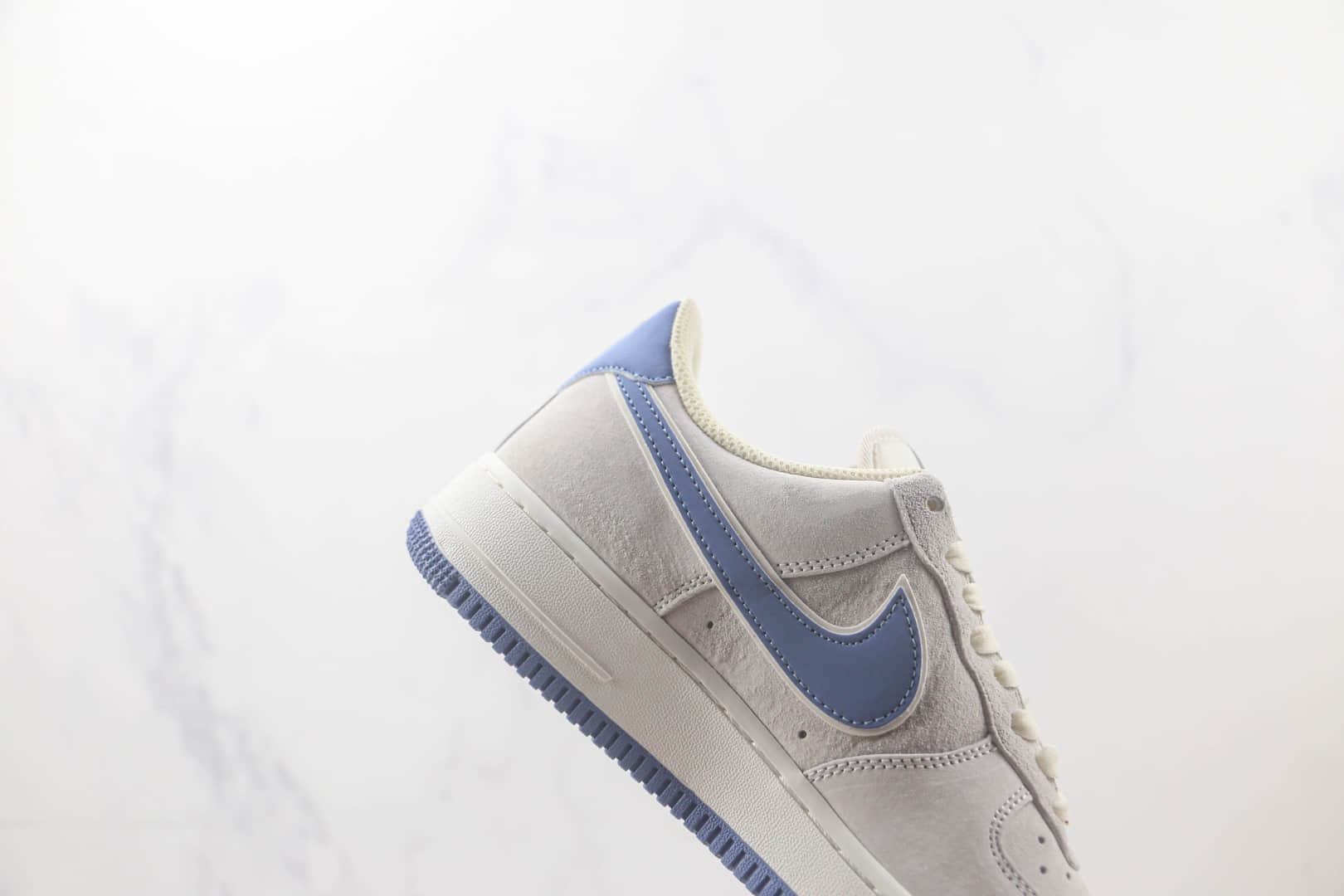 耐克Nike Air Force 1 Low 07纯原版本低帮空军一号蓝金双钩板鞋 莆田耐克天花板板鞋 货号：KK5636-210