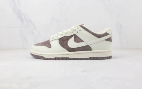 耐克Nike SB Dunk Low Dunk纯原版本低帮SB DUNK白棕色板鞋 莆田天花板DUNK系列板鞋 货号：DN0068-226