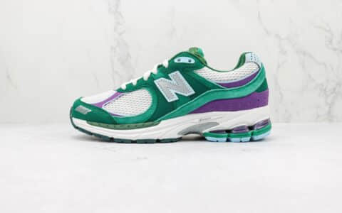 新百伦New Balance 2002纯原版本NB2002白绿紫色复古老爹鞋 新百伦NB2002全系列跑鞋 货号：M2002RUT