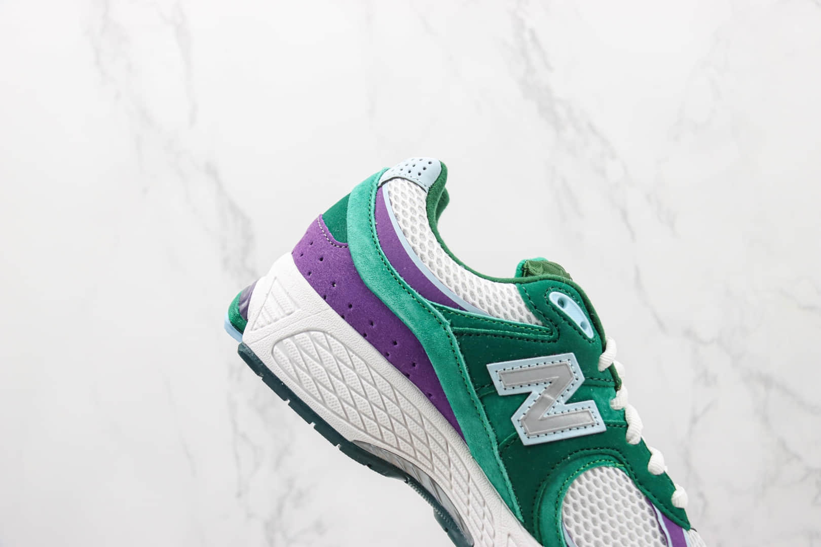 新百伦New Balance 2002纯原版本NB2002白绿紫色复古老爹鞋 新百伦NB2002全系列跑鞋 货号：M2002RUT