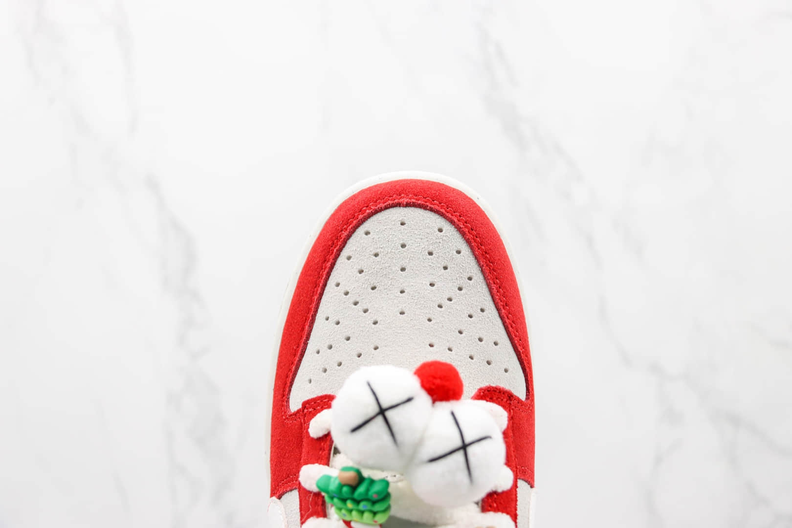 耐克Nike Dunk Low SE 85纯原版本低帮DUNK圣诞节主题白红色板鞋 莆田天花板DUNK系列 货号：DO9457-112