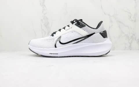 耐克Nike Air Zoom Pegasus 40纯原版本登月40代白黑色跑鞋 耐克ZOOM系列慢跑鞋 货号：DV3854-102