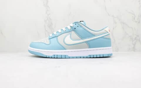 耐克Nike SB Dunk Low Dunk纯原版本低帮SB DUNK蓝灰白色板鞋 莆田天花板DUNK板鞋 货号：FB1871-011